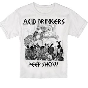 Acid Drinkers - Dziecięca koszulka Peep Show (biały)