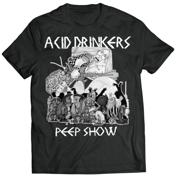 acid-drinkers-peep-show-t-shirt-czarna Acid Drinkers - Peep Show T-shirt (czarna)