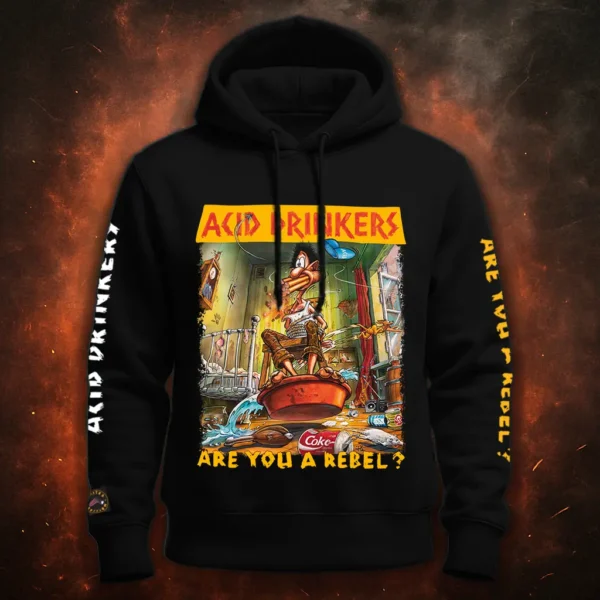Bluza Acid Drinkers - „Are You A Rebel?” (czarna)