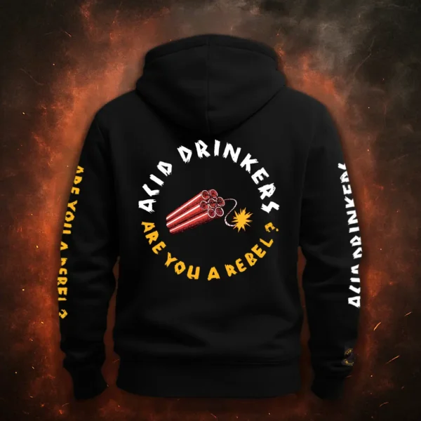 Bluza Acid Drinkers - „Are You A Rebel?” (czarna)