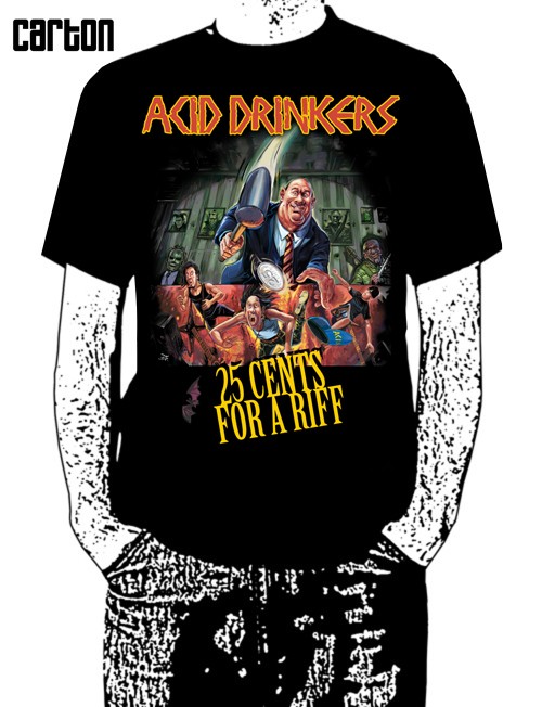 Koszulka Acid Drinkers - 25 Cents For a Riff