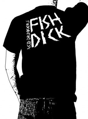 Koszulka Acid Drinkers - Fishdick white
