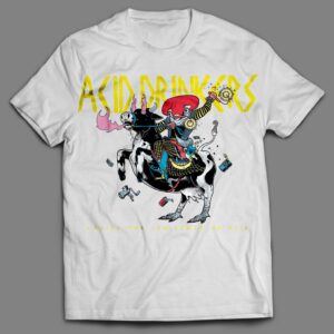 Koszulka - Acid Drinkers - Ladies and Gentlemen on Acid (biały / nadruk kolor)