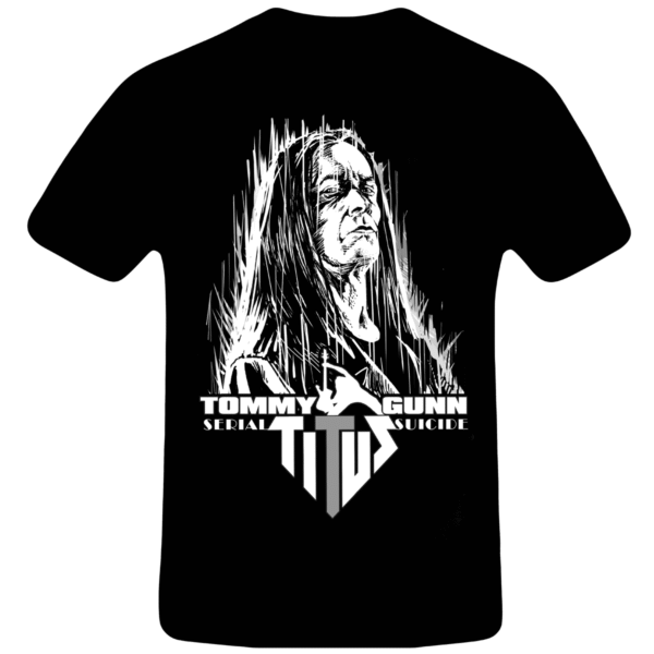 Koszulka Titus Tommy Gunn - Tommy - black/white