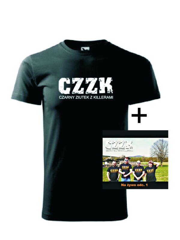 Pakiet Koszulka+CD zespołu Czarny Ziutek z KiIlerami