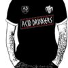 Piłkarska koszulka Acid Drinkers - czarna