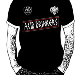 Piłkarska koszulka Acid Drinkers - czarna
