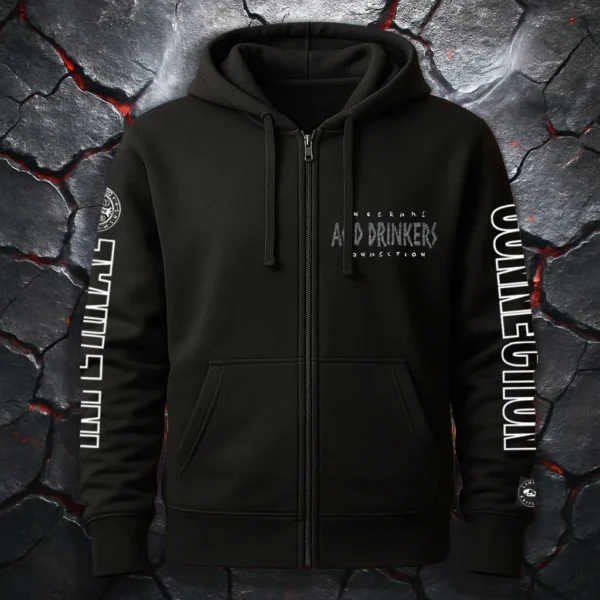 Rozpinana bluza Acid Drinkers "Infernal Connection" (czarna)