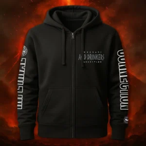 Rozpinana bluza Acid Drinkers "Infernal Connection" (czarna)