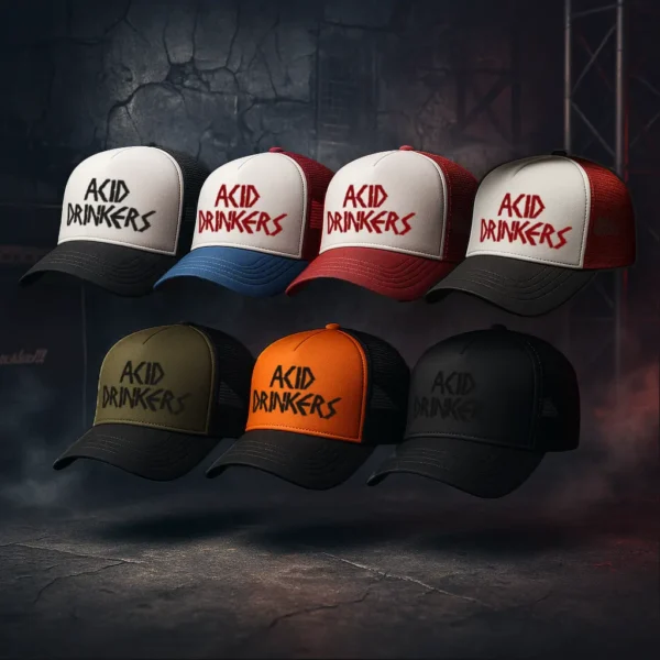 czapka-trucker-mainimage-n Czapka Acid Drinkers - Trucker Cap (różne kolory)