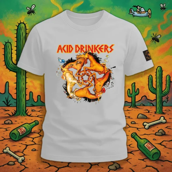 koszulka-acid-drinkers-vile-vicious-vision-biala-przod-n Koszulka Acid Drinkers – „Vile Vicious Vision” (biała)