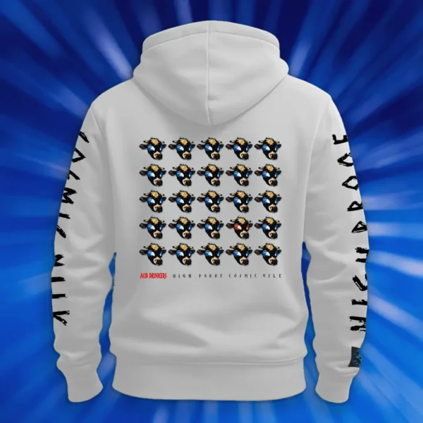 Bluza Acid Drinkers - „High Proof Cosmic Milk” (biała)