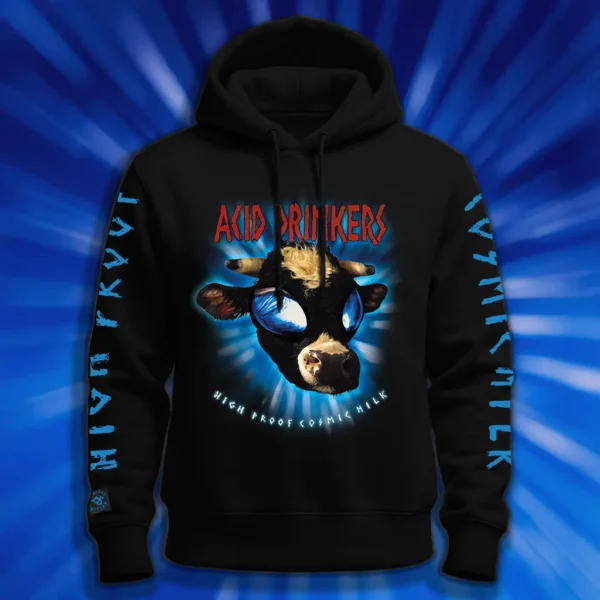 Bluza Acid Drinkers - „High Proof Cosmic Milk” (czarna)