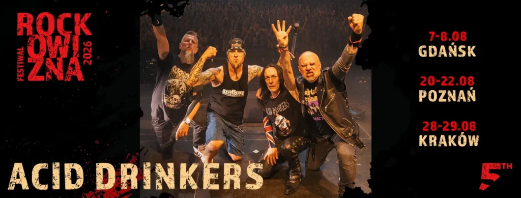 Acid Drinkers – Rockowizna Promo Banner