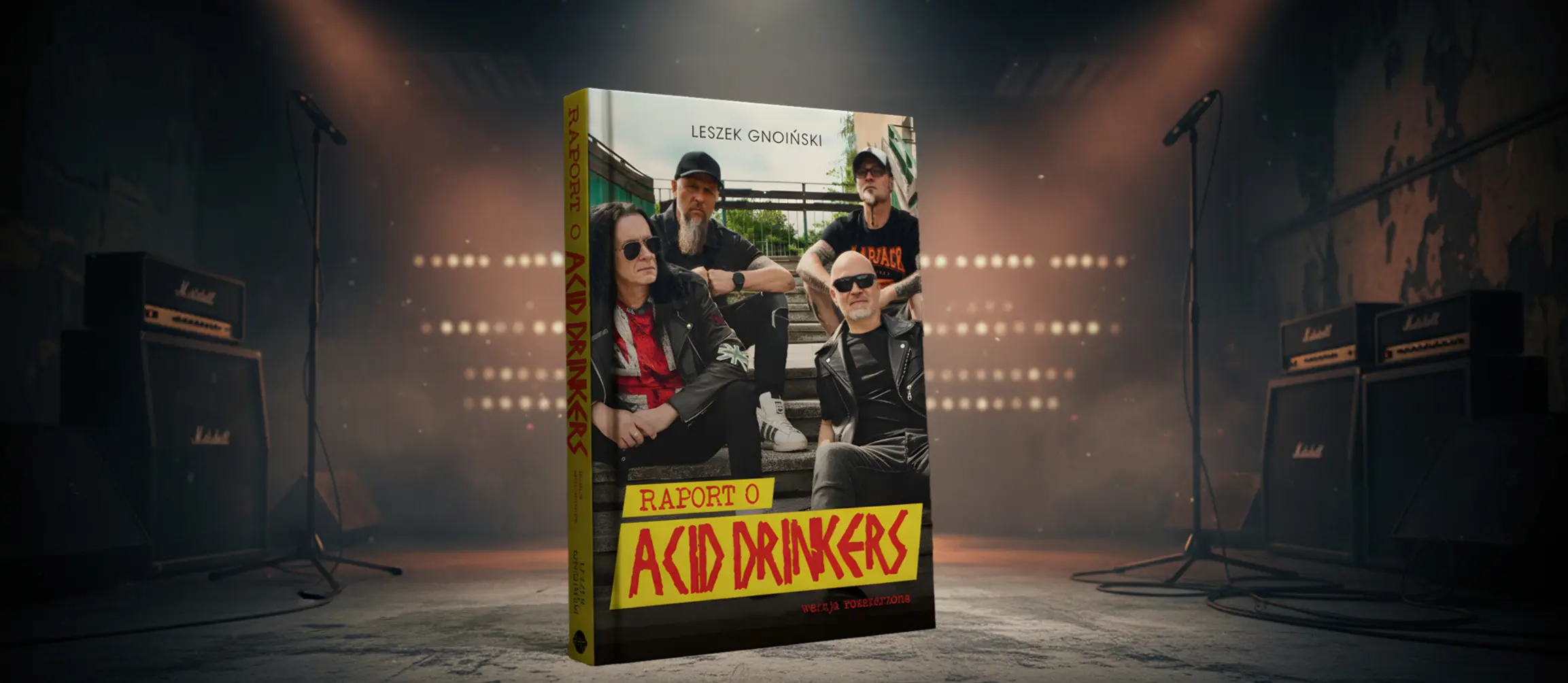 Raport o Acid Drinkers. Wersja rozszerzona. - Hero banner.
